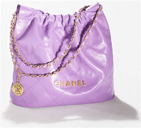 bolso chanel morado|bolso de chanel preowned.